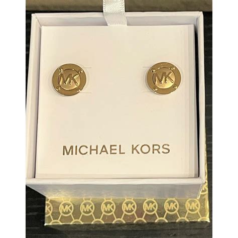 michael kors astor stud earrings|michael kors replacement earring backs.